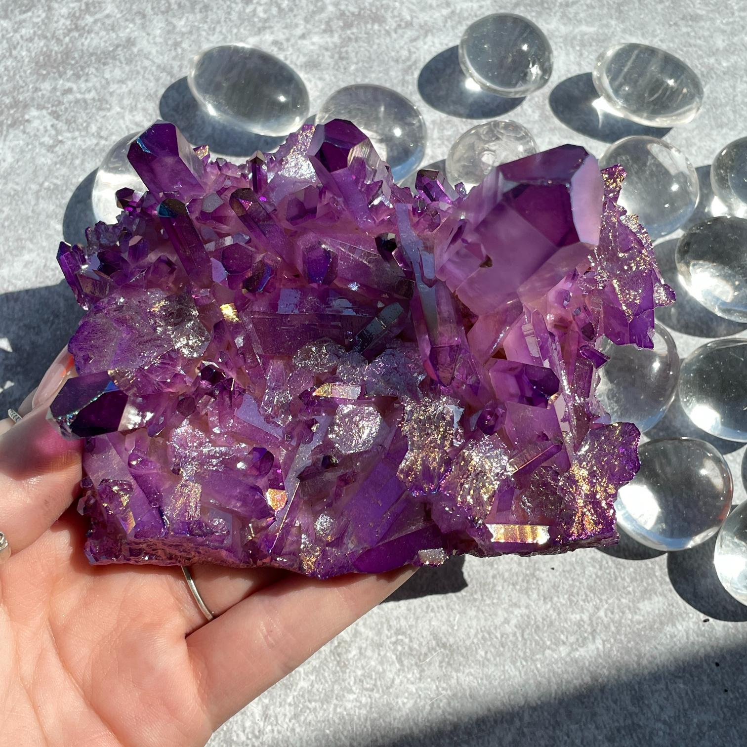 Purple Aura Cluster - 09 Purple Aura Cluster - 09